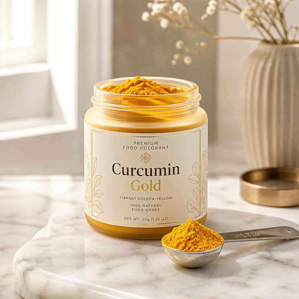 Curcumin Gold — premium food-grade colorant by Sanare Labb